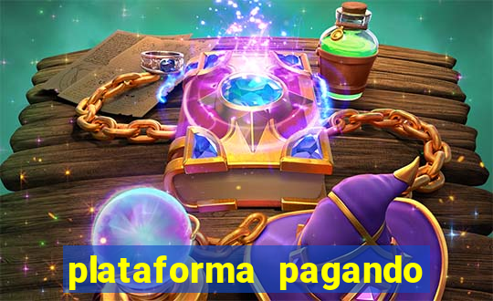 plataforma pagando no cadastro